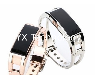 MTK6260, stainless steel bluetooth bracelets with OLED caller ID for Ladies and Men supplier