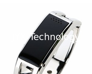 MTK6260, stainless steel bluetooth bracelets with OLED caller ID for Ladies and Men supplier