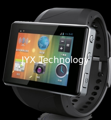 MTK6577,Android 4.0,3G calling mobile phone watch,support GPS,wifi,G-senser supplier