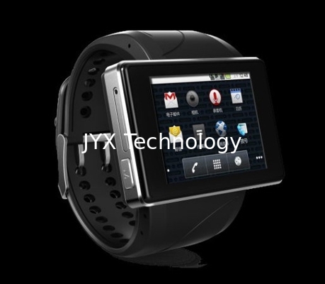 MTK6577,Android 4.0,3G calling mobile phone watch,support GPS,wifi,G-senser supplier