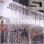 Led Light, 6M*3M,Curtain light,800LED, cool white, red, blue, CE, EU plug,can customize supplier