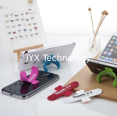 Touch-U One-touch Silicone Phone Holder Stand for Mobile phone Multi-color supplier