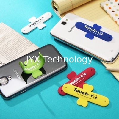 Touch-U One-touch Silicone Phone Holder Stand for Mobile phone Multi-color supplier